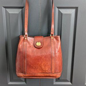 Vintage Brahmin Leather Handbag